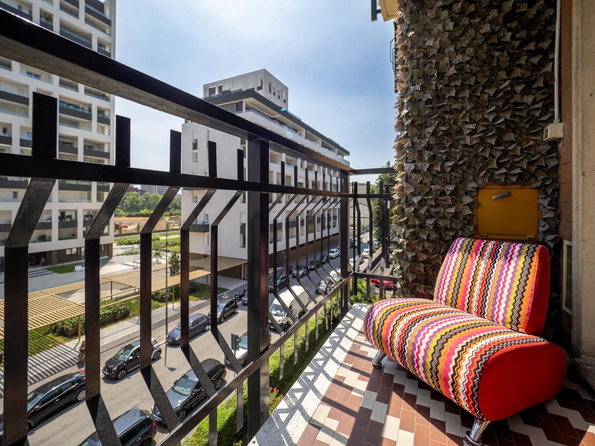 Stylish Flat With Balcony - 15 Min To Duomo Apartment Milano Exterior foto